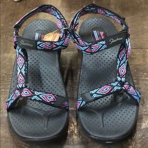 Skechers Sandals Reggae-decked out black-multi